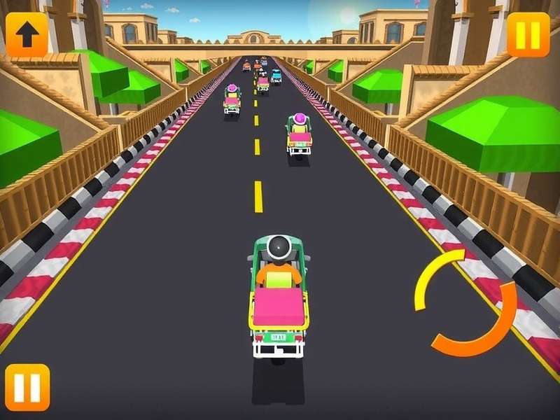 Rickshaw Dash India Gameplay